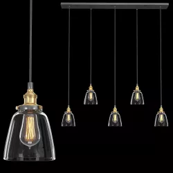 CLOCHE RECTANGULAR PENDANT 3D model