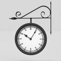 clock 3D model