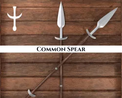 Common Spear 3D model