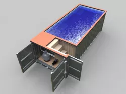 Container Pool 3D model