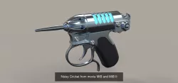 Cosplay sci-fi guns 3D Model Collection