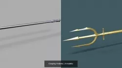 Cosplay tridents 3D Model Collection
