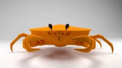 Crab - crustacean 3D model