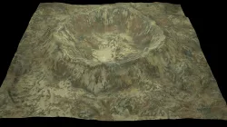 Crater 1 3D model