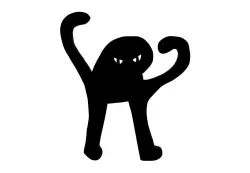 cursed cat 3D model