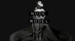 Curvy Nude Cow Girl 3D model