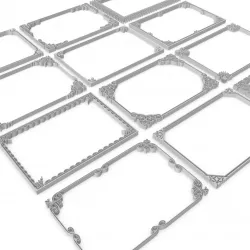Decorative Frames 01 -  3D model