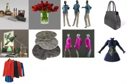 Decorative set 3D model