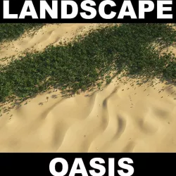 Desert 008 3D model