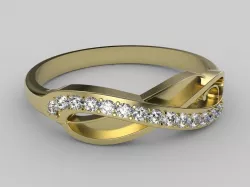 Diamond Ring 3D model 3D model