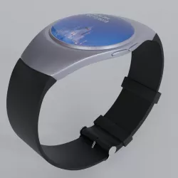 Digital watch 3D model