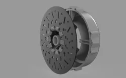 disk part 3D model