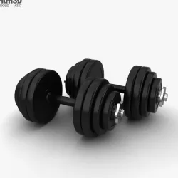 Dumbbell 3D model