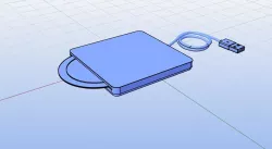 DVD  recorder 3D model