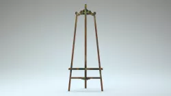 Easel 3D model