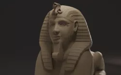 Egyptian Sphinx 3D model