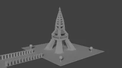 elf tower 3D model
