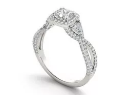 Engagement ring 120 3D model