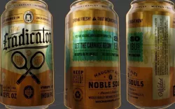 Eradicator Beer Can Low-poly  3D model