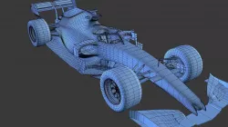 F1 Renault  3D model