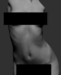 Female Torso 3D model