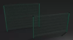 Fence 3D model