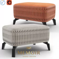 Flame Bench 3D model