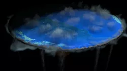 Flat earth 3D model