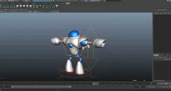 FlyingRobo Low-poly  3D model