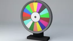 Fortune Wheel Low Poly Low-poly  3D model