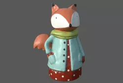 Fox Toy 3D model