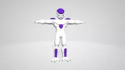 Frieza Final Form Max Power Low-poly  3D model