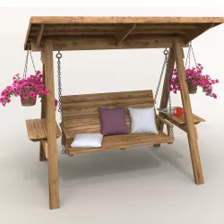 Garden Swing 3D model
