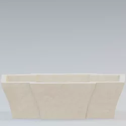 Garden urn planter46 3D model