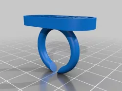 GracieText Ring