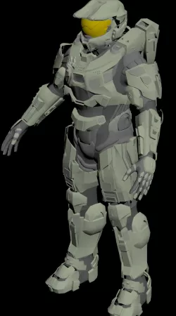 Halo 4 Master Chief 3D model