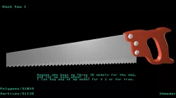 Hand Saw 1 3D model