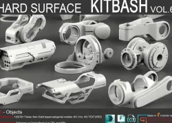 Hard Surface KitBash Vol 6 3D model
