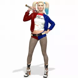Harley Quinn 3D model