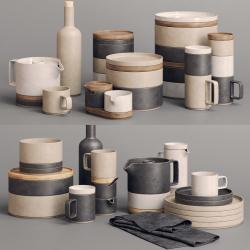 Hasami Porcelain Set 3d Models 【 Stlfinder