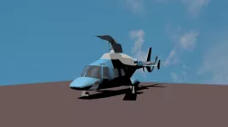 Helicopter 3D model