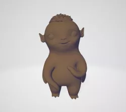 huba spirit demon eidolon fairy genius 3D model