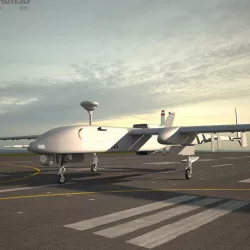 IAI Heron 3D model