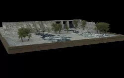 Ibn al-Haytham dam 3D model