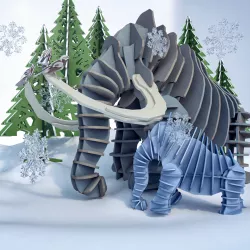 Ice Age Wooden Puzzle 3D model