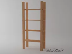 Ikea Hejne Shelf 3d model 3D model