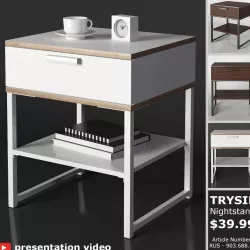 IKEA TRYSIL Nightstand 3D model