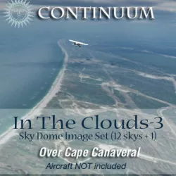In The Clouds 3 - Over Cape Canaveral - sky dome pak Texture
