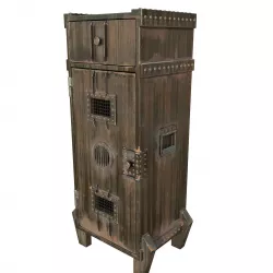 Industrial cupboard Low-poly  3D model