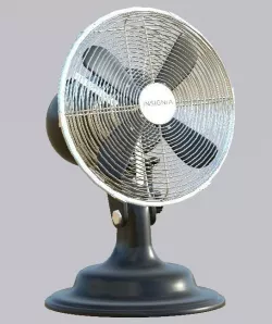 Insignia - 10 Table Fan - Black 3D model